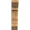 Ekena Millwork Balboa Slat Smooth Bracket, Western Red Cedar, 5 1/2"W x 18"D x 26"H BKT06X18X26BOA06SWR - alternate 2
